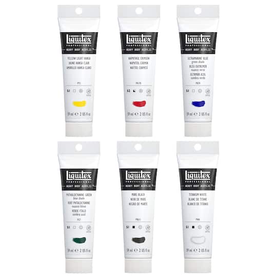 Liquitex® Heavy Body Acrylic™ Classic 6 Paint Set
